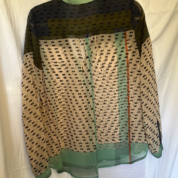 Anthropologie Konrad and Joseph chiffon blouse - Picture 4 of 4